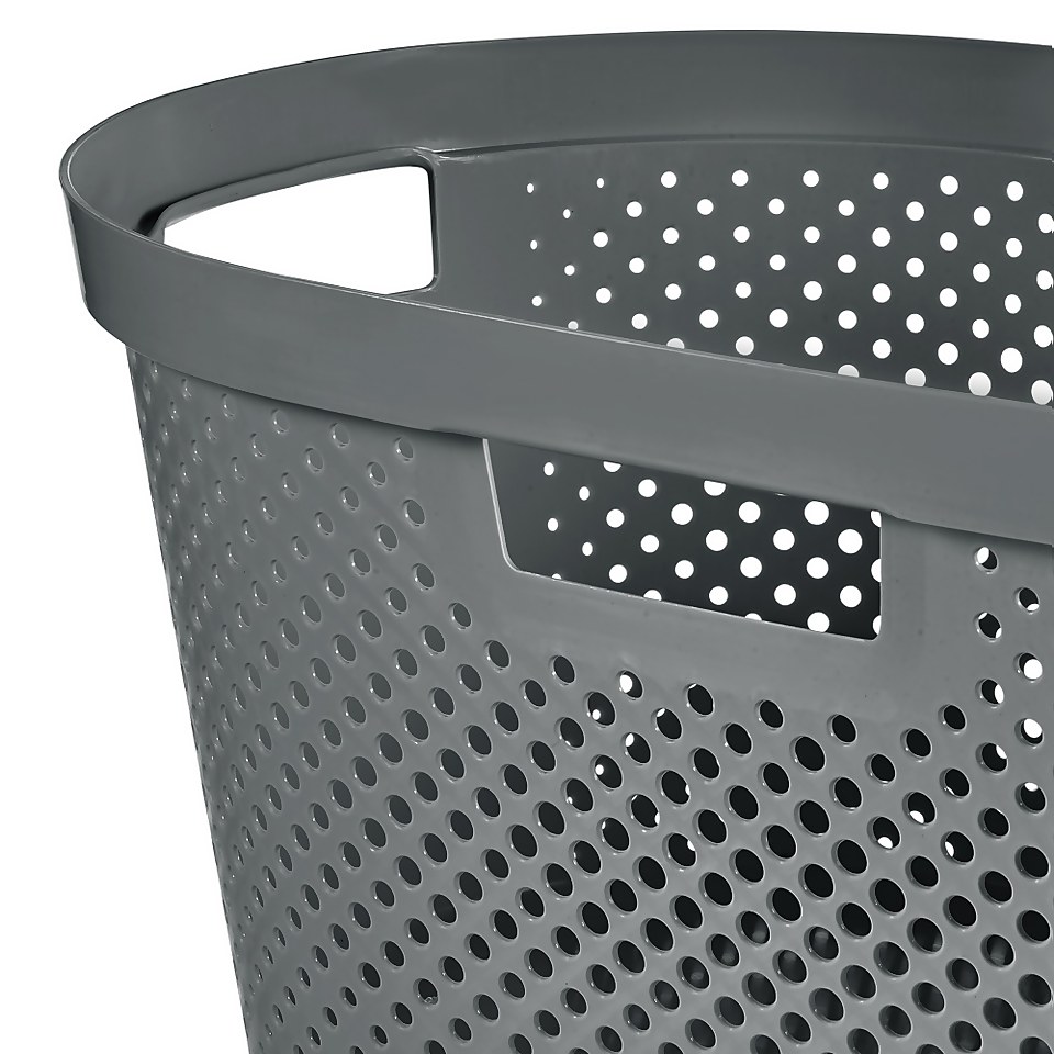 Infinity Laundry Basket - Dark Grey