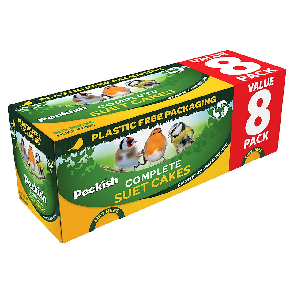 Peckish Complete Suet Cakes - Pack of 8