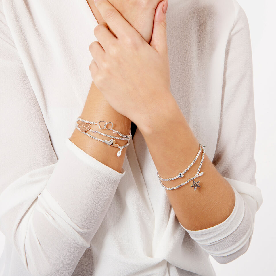 Joma Jewellery A Little Friendship Bracelet - Silver
