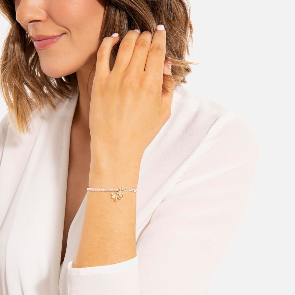 Joma Jewellery A Little Queen Bee Bracelet - Silver/Gold