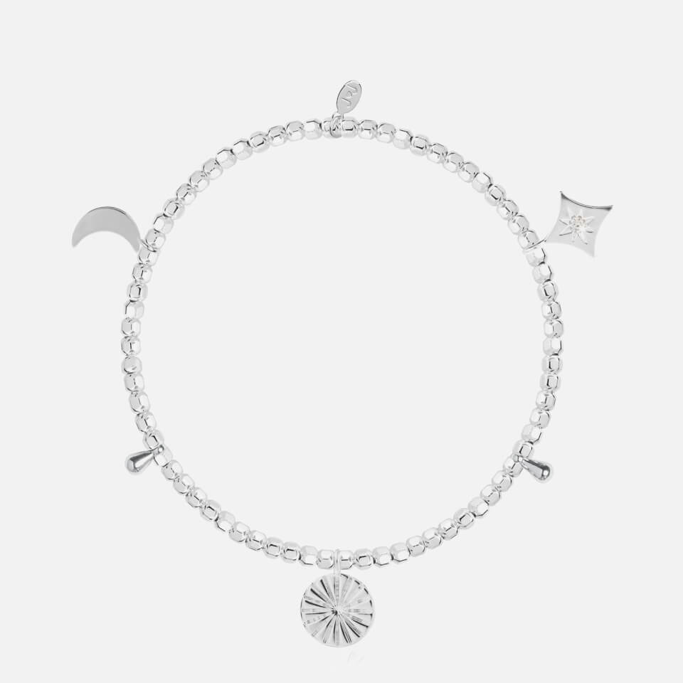 Joma Jewellery Women's Life'S A Charm One In A Million Charm Bracelet - Silver