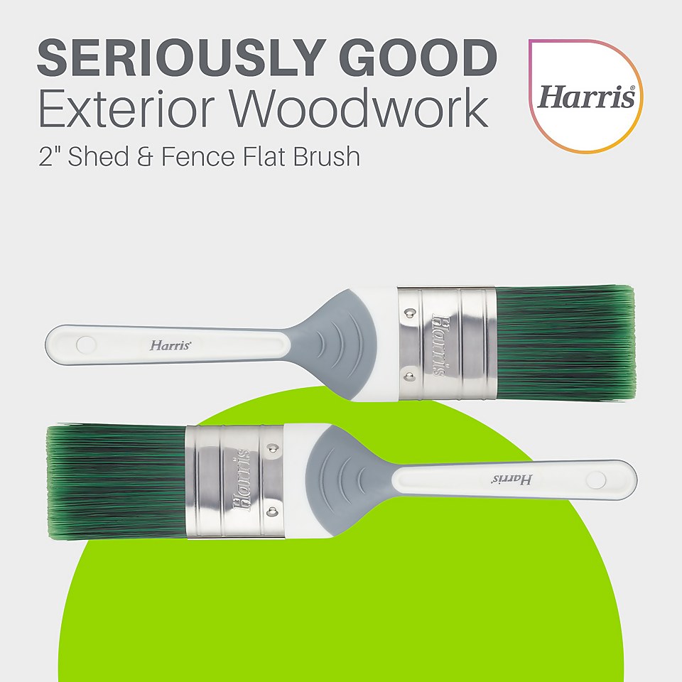 Harris Seriously Good Shed & Fence 2in Paint Brush