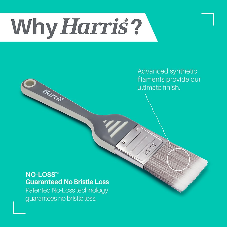 Harris Ultimate Walls & Ceilings Blade Paint Brush 3 Pack