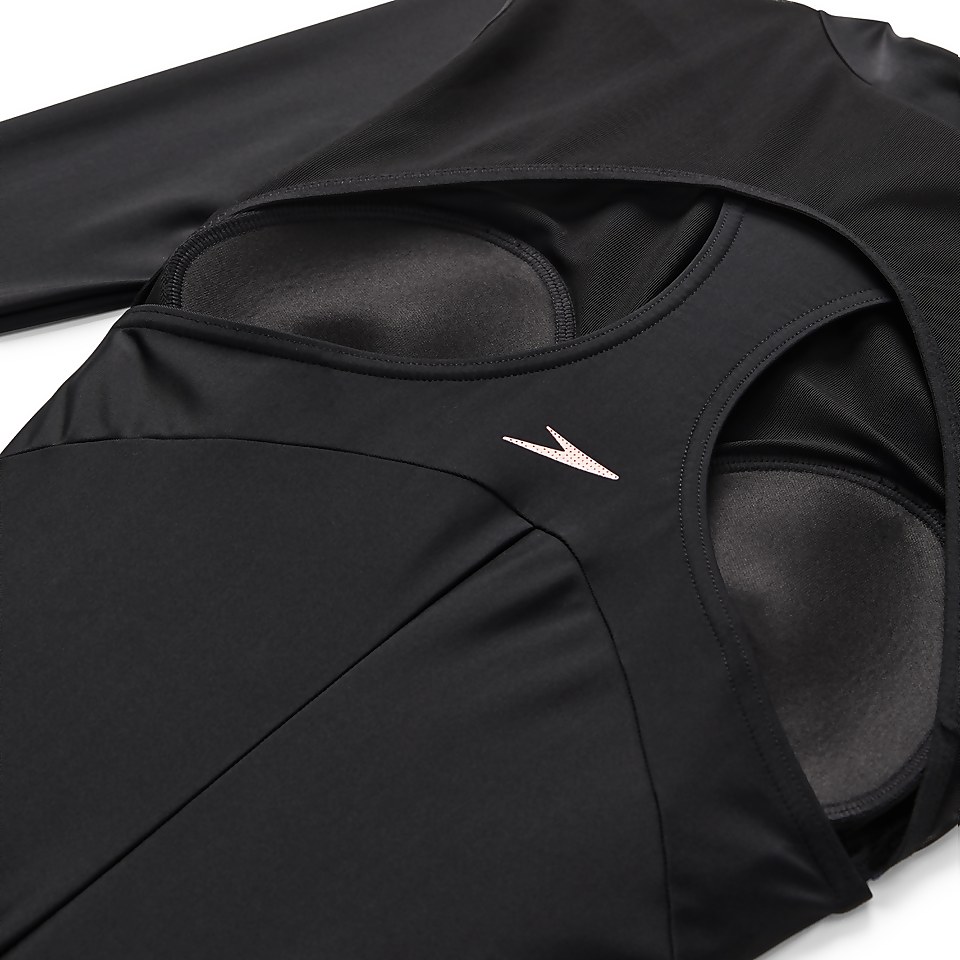 Hero Long Sleeve Zip Up One Piece