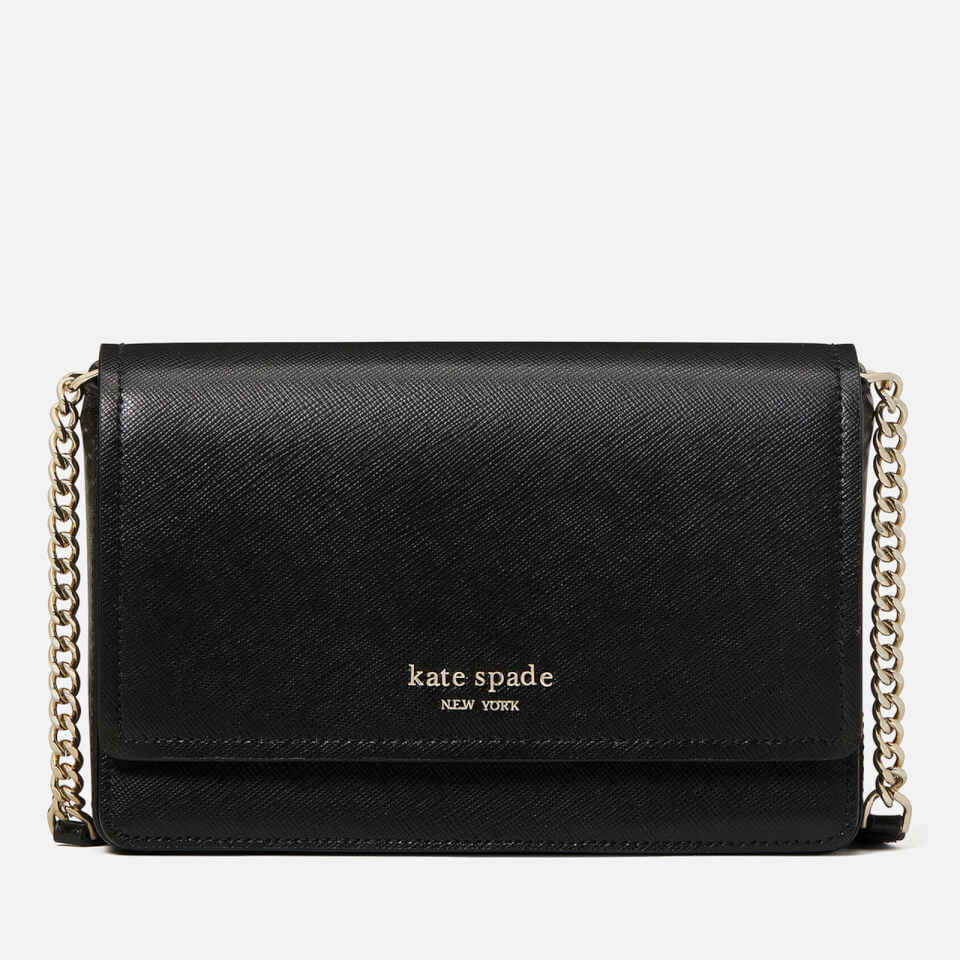 Kate Spade New York Women's Spencer Saffiano Chain Wallet - Black