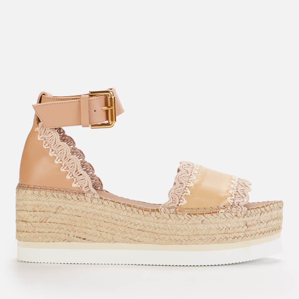 Nude clearance flatform sandals