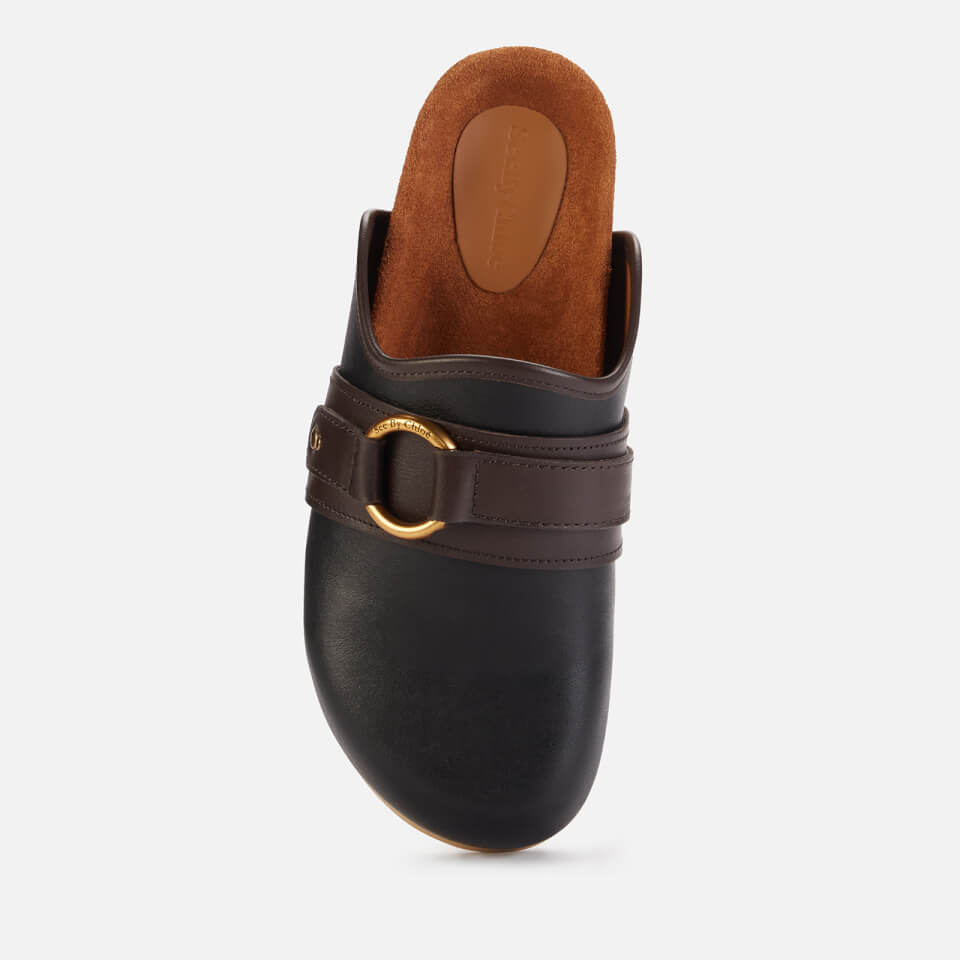 See By Chloé Women's Gema Leather Mules - Black