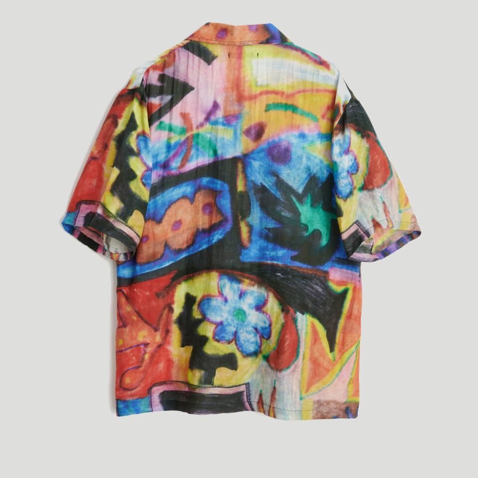 Our Legacy Men's Box Short Sleeve Shirt - Landscape Daylight