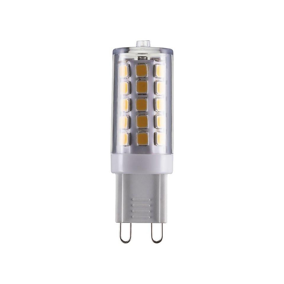 LED G9 3.2W, 30W Equivalent 2Pin Warm White Dimmable 2pk