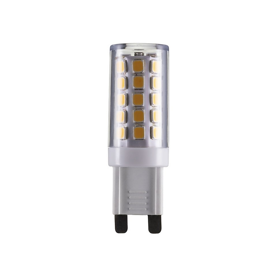 LED G9 4.8W, 40W Equivalent 2Pin Warm White Dimmable 2pk