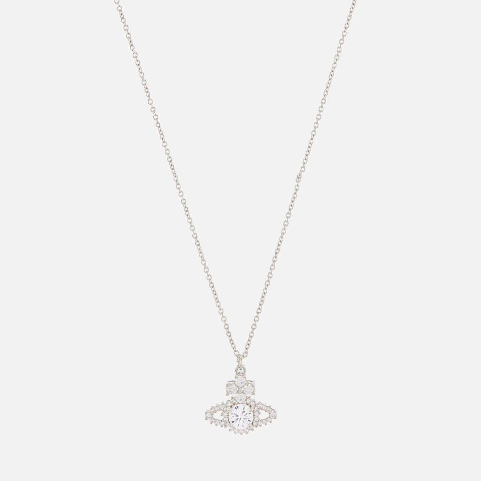 Vivienne Westwood Women's Valentina Orb Pendant - Platinum/White