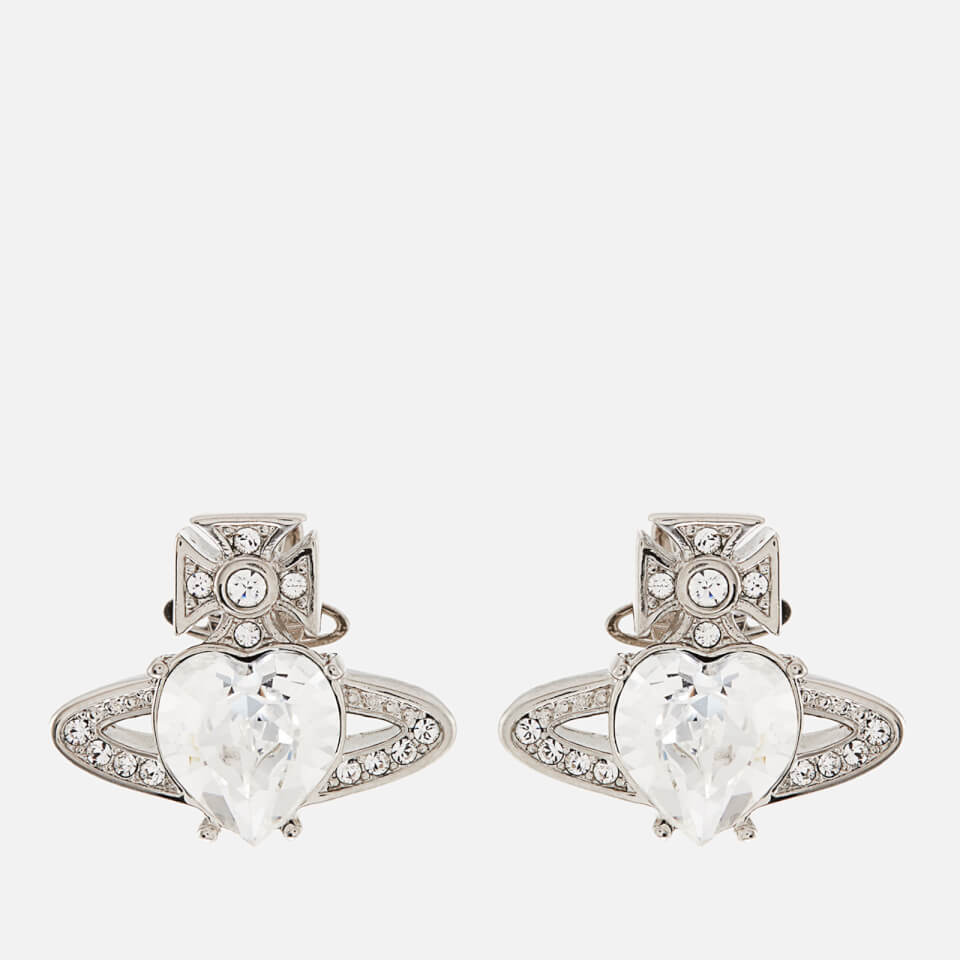 Vivienne Westwood Women's Ariella Earrings - Platinum/Crystal