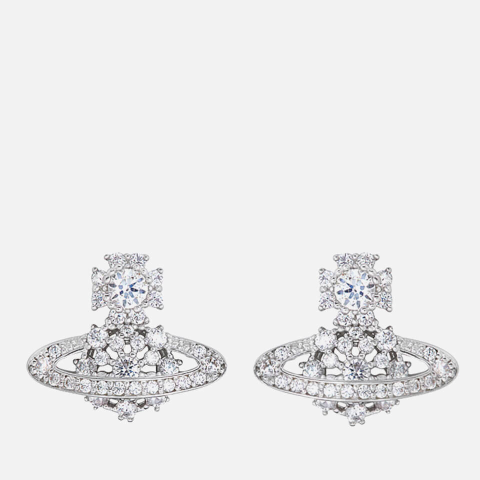 Vivienne Westwood Narcissa Platinum-Plated Earrings