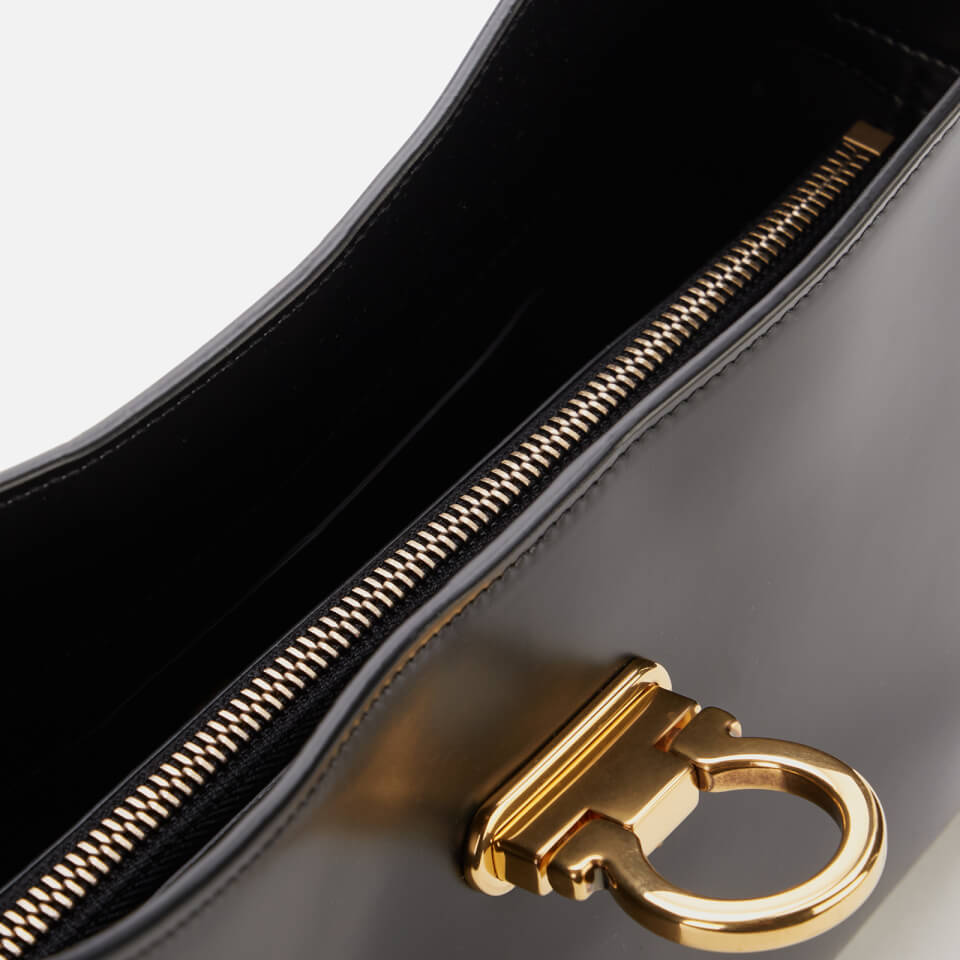 Ferragamo Women's Trifolio Shoulder Bag - Nero