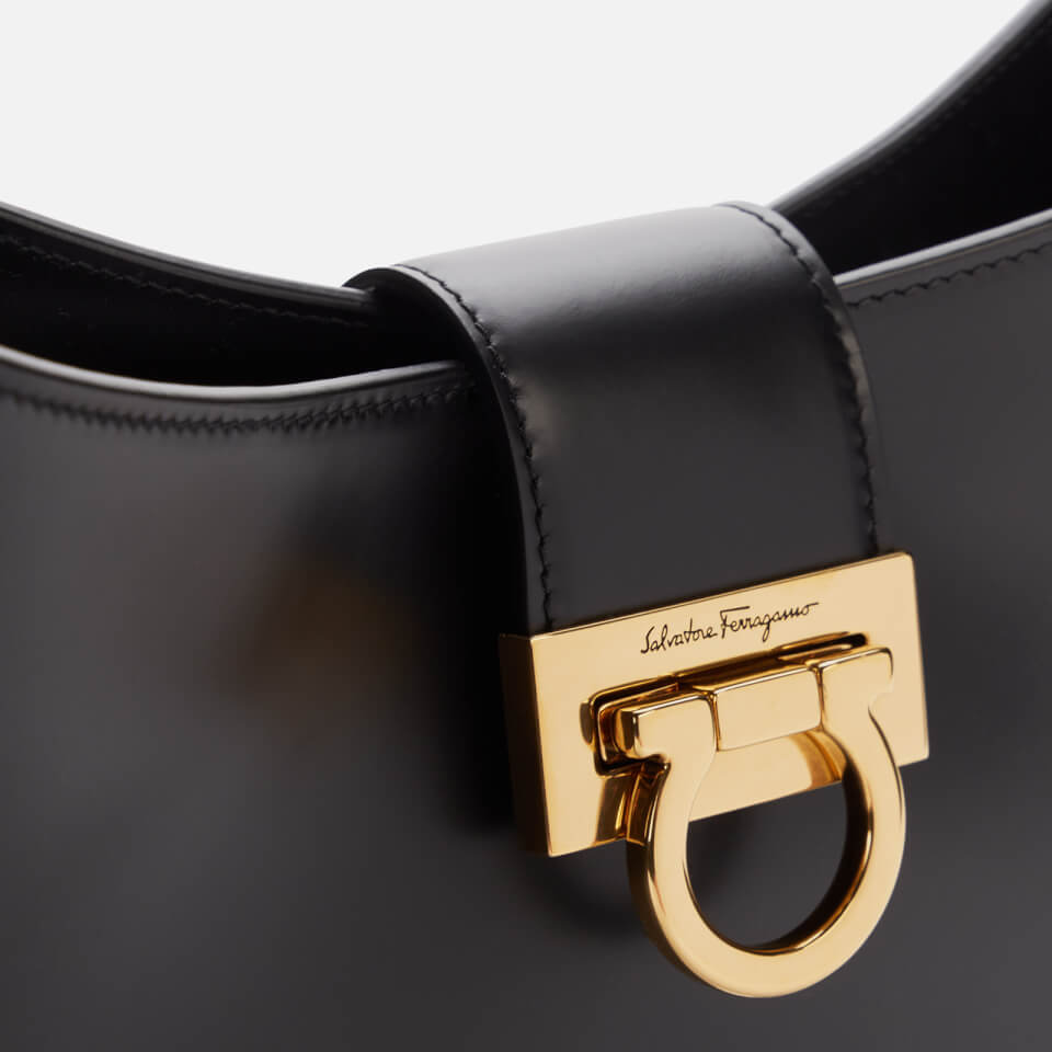 Ferragamo Women's Trifolio Shoulder Bag - Nero