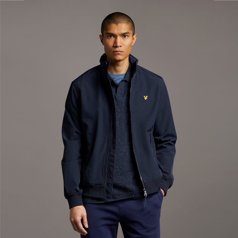 Men's Funnel Neck Jacket Dark Navy 