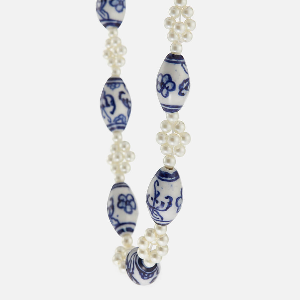 Shrimps Women's Joline Necklace - Cream/Blue