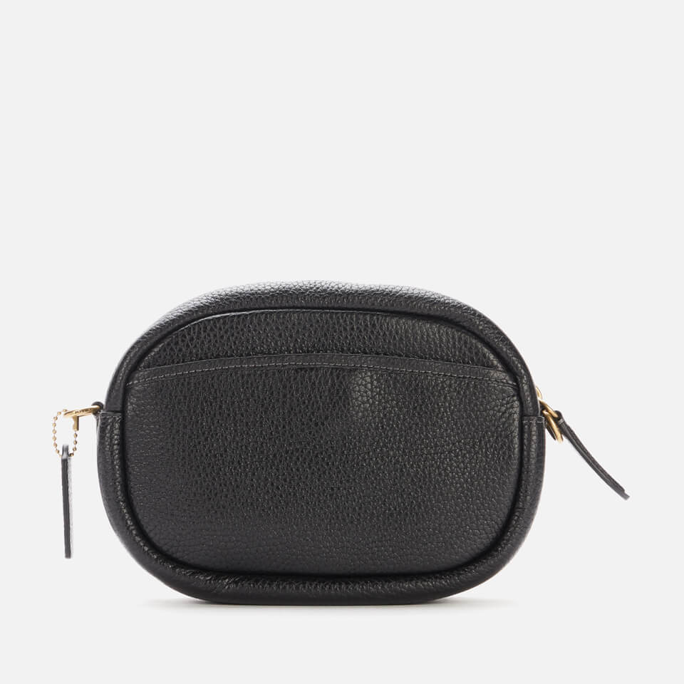 Coach Women's Soft Pebble Leather Camera Bag - Black
