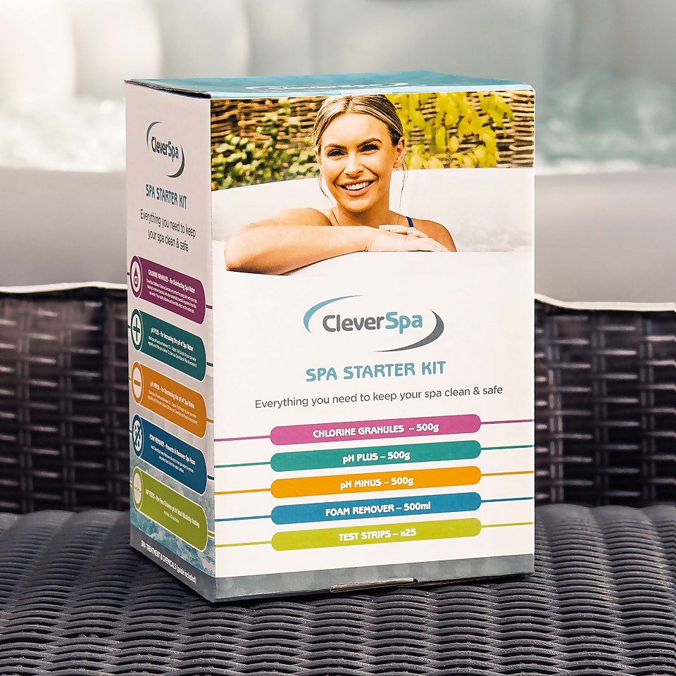 CleverSpa Universal Hot Tub Chemical Starter Kit