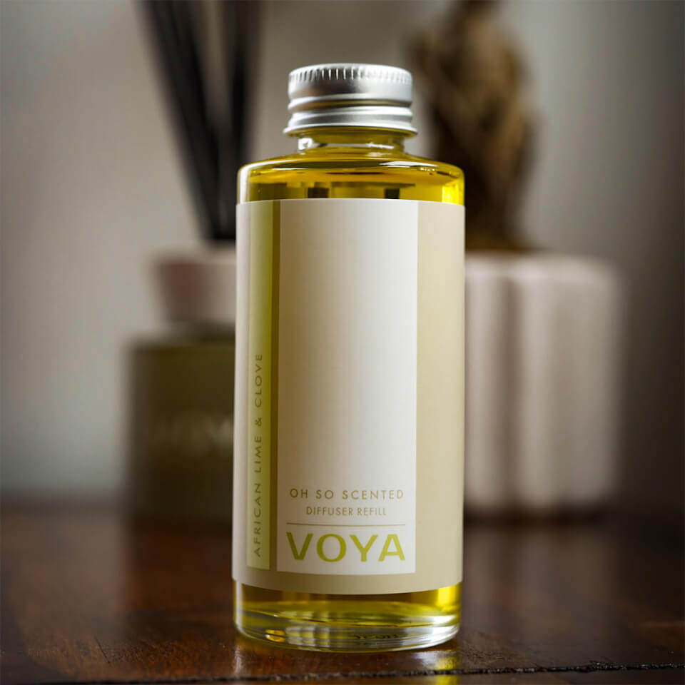 VOYA Oh So Scented Reed Diffuser Refill African Lime and Clove 100ml