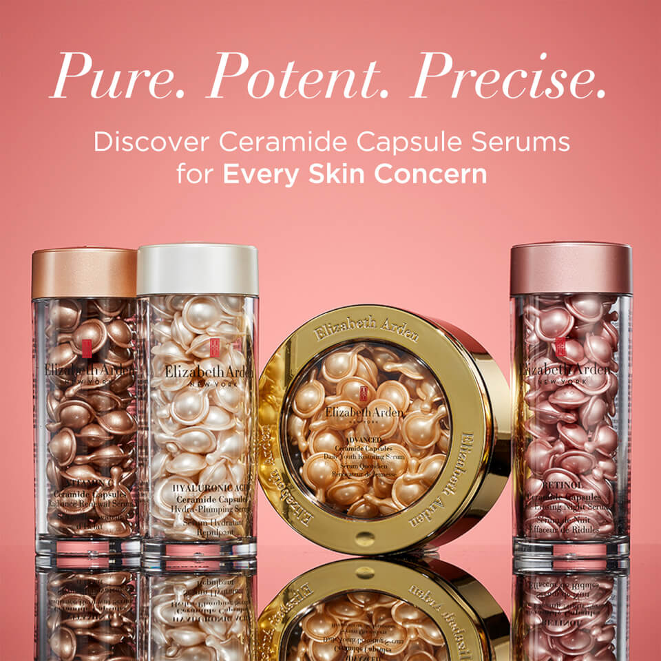 Elizabeth Arden Hyaluronic Acid Ceramide Capsules Hydra-Plumping Serum (90 Capsules)