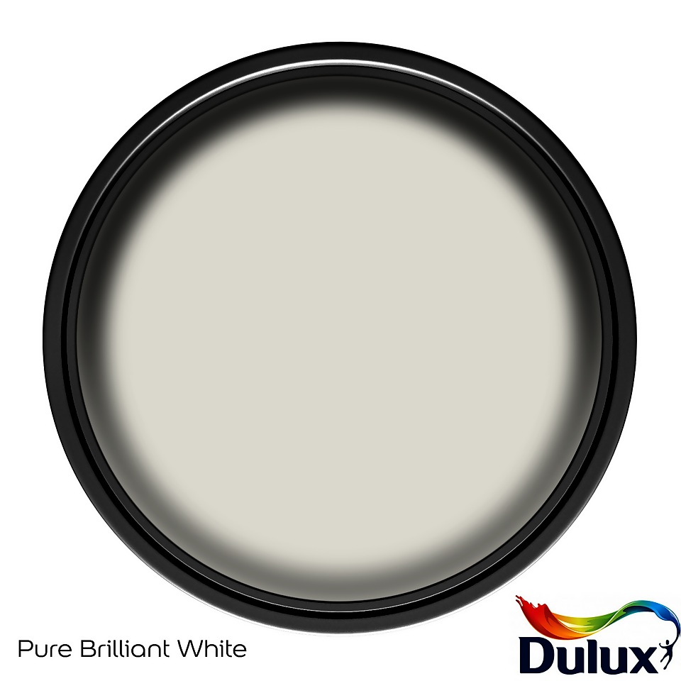 Dulux Easycare Washable & Tough Matt Emulsion Paint Pure Brilliant White - 10L