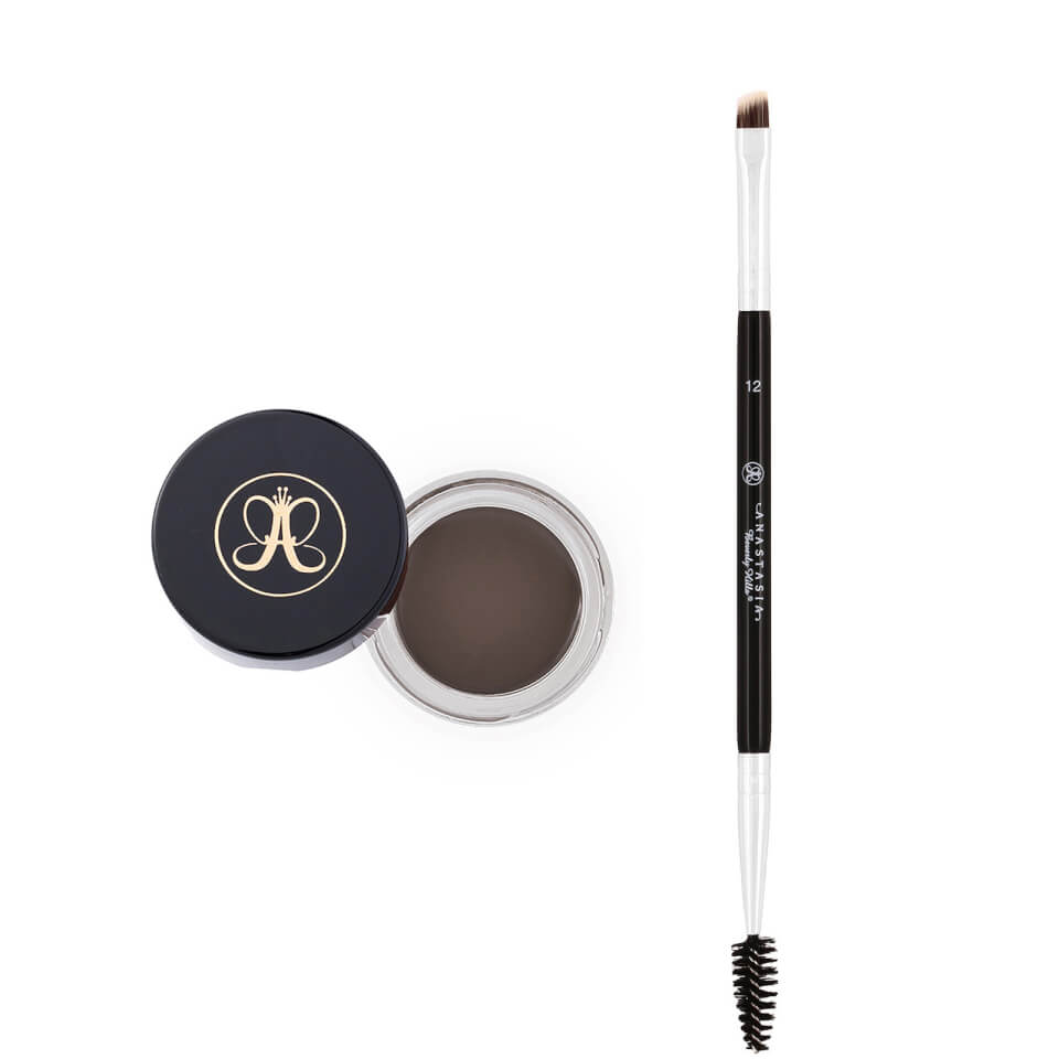 Anastasia Beverly Hills Dipbrow Pomade and Brush 12 Duo - Ash Brown