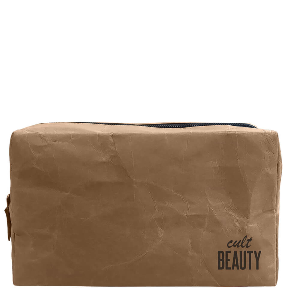 Cult Beauty Kraft Paper Make Up Bag