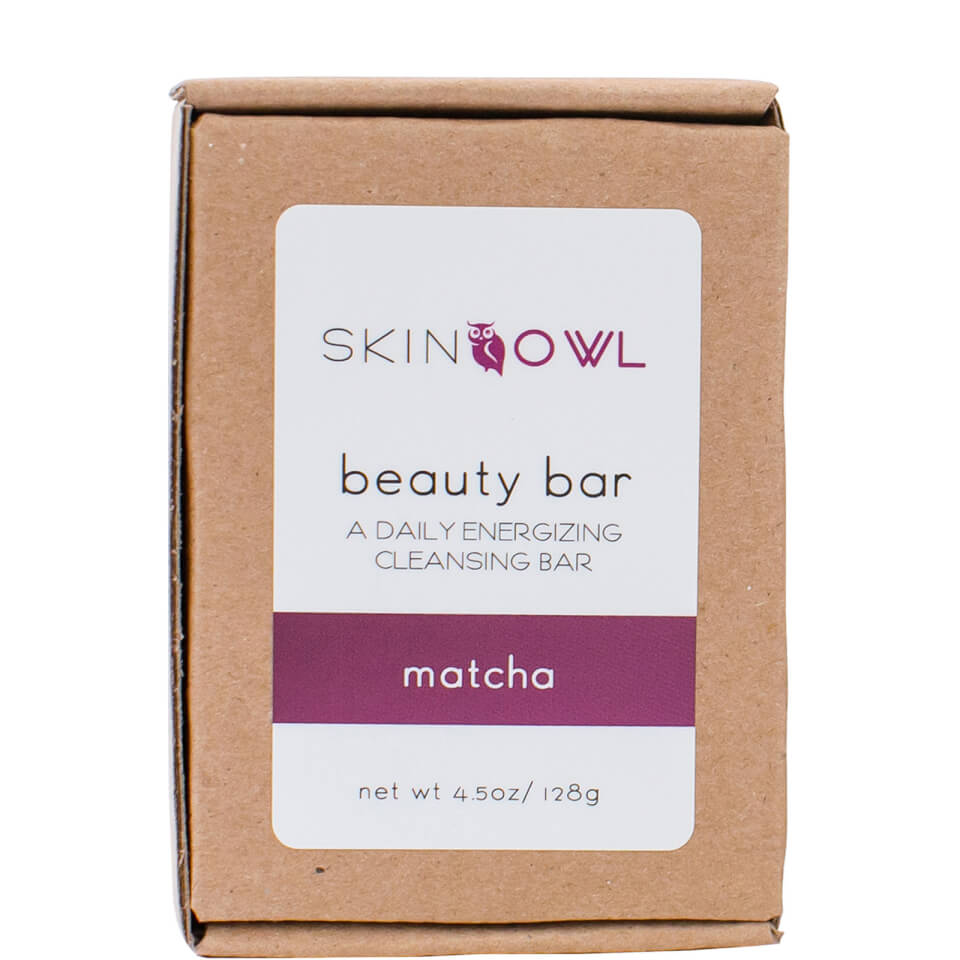 SkinOwl Beauty Bar Matcha Tea & Cocoa Butter