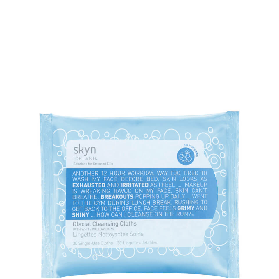 skyn ICELAND Glacial Cleansing Cloths