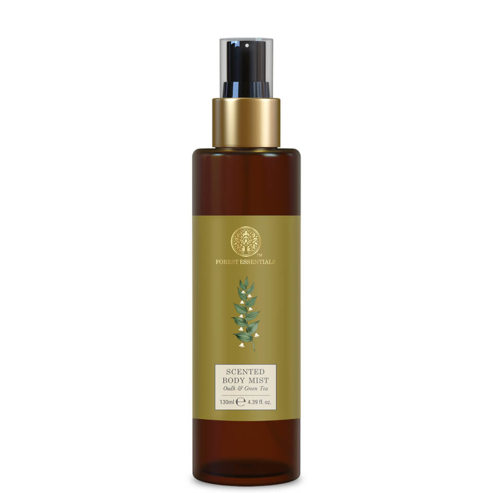 Forest Essentials Scented Body Mist - Oudh and Green Tea 130ml