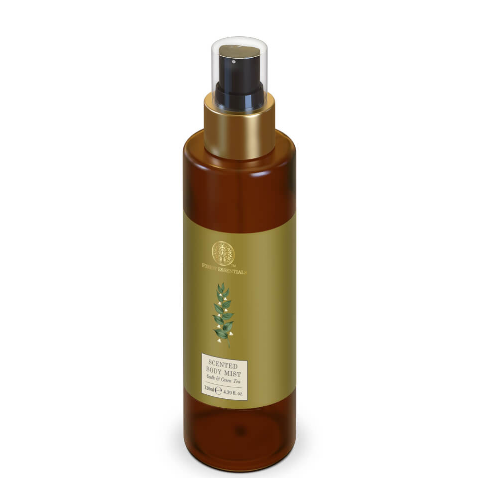 Forest Essentials Scented Body Mist - Oudh and Green Tea 130ml
