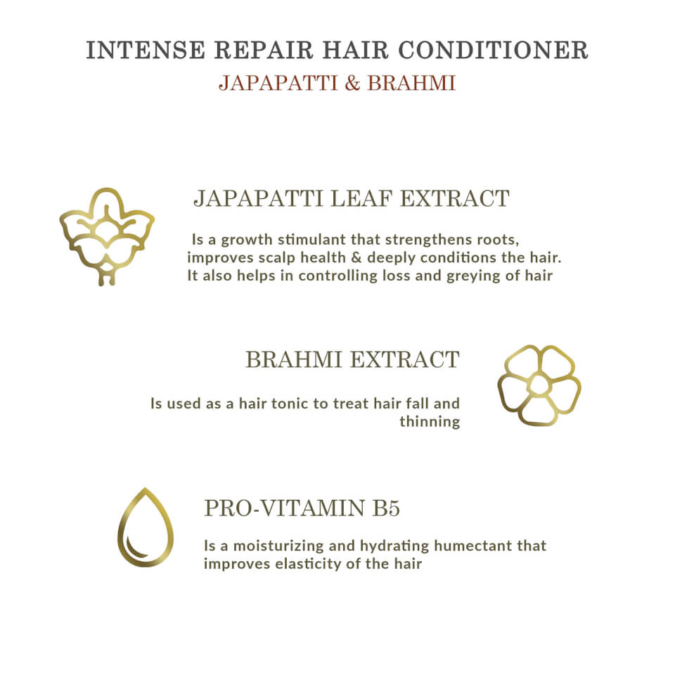 Forest Essentials Intense Repair Hair Conditioner Japapatti and Brahmi - 200ml