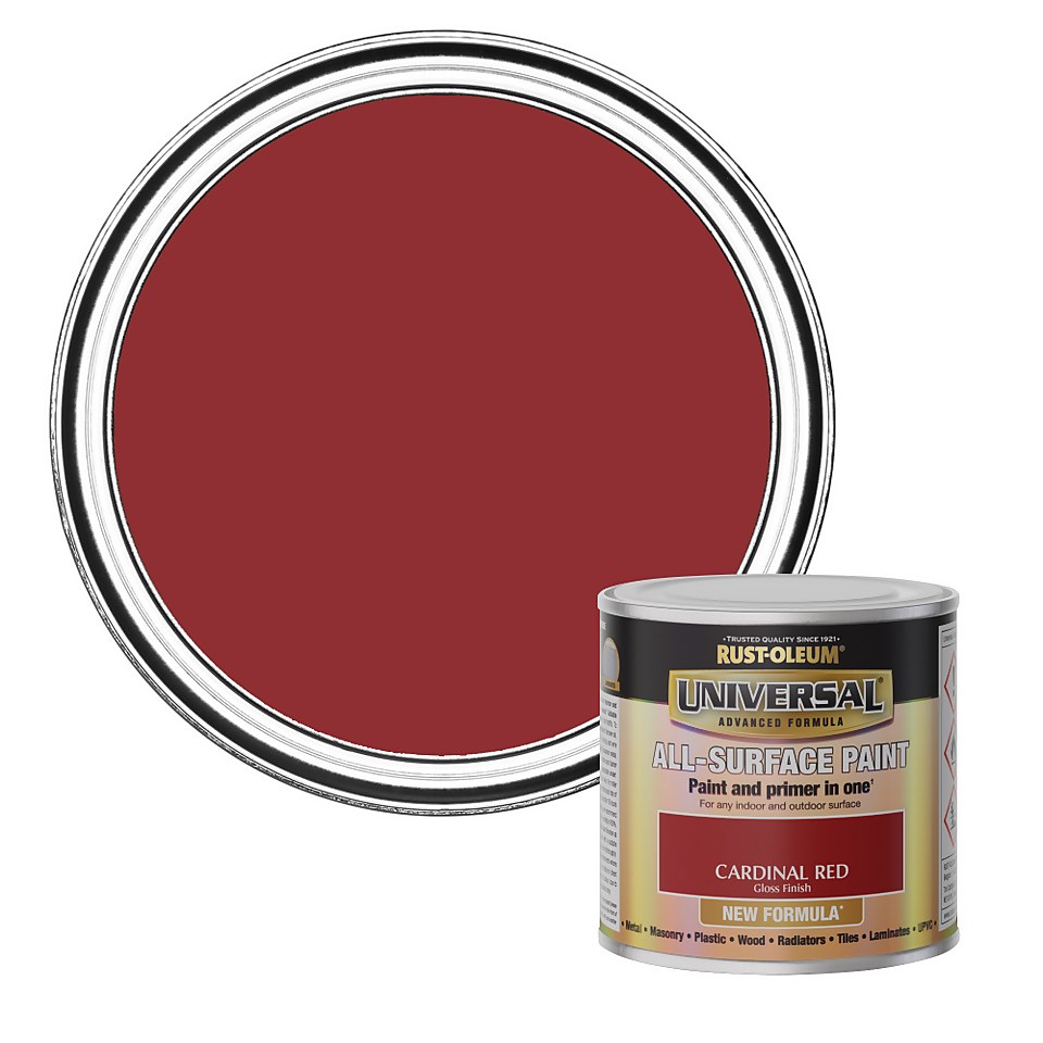 Red Rust Oleum Exterior Metal Paint Exterior Outdoor Metal Paint Gloss Matt Homebase