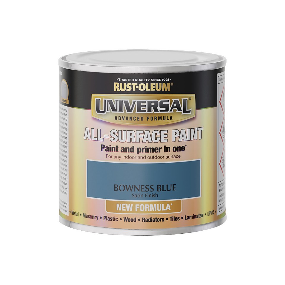 Rust-Oleum Universal Satin Paint Bowness Blue - 250ml