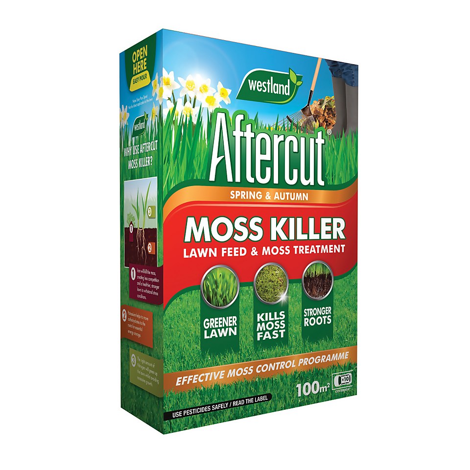 Aftercut Moss Killer 170m2 Box Homebase