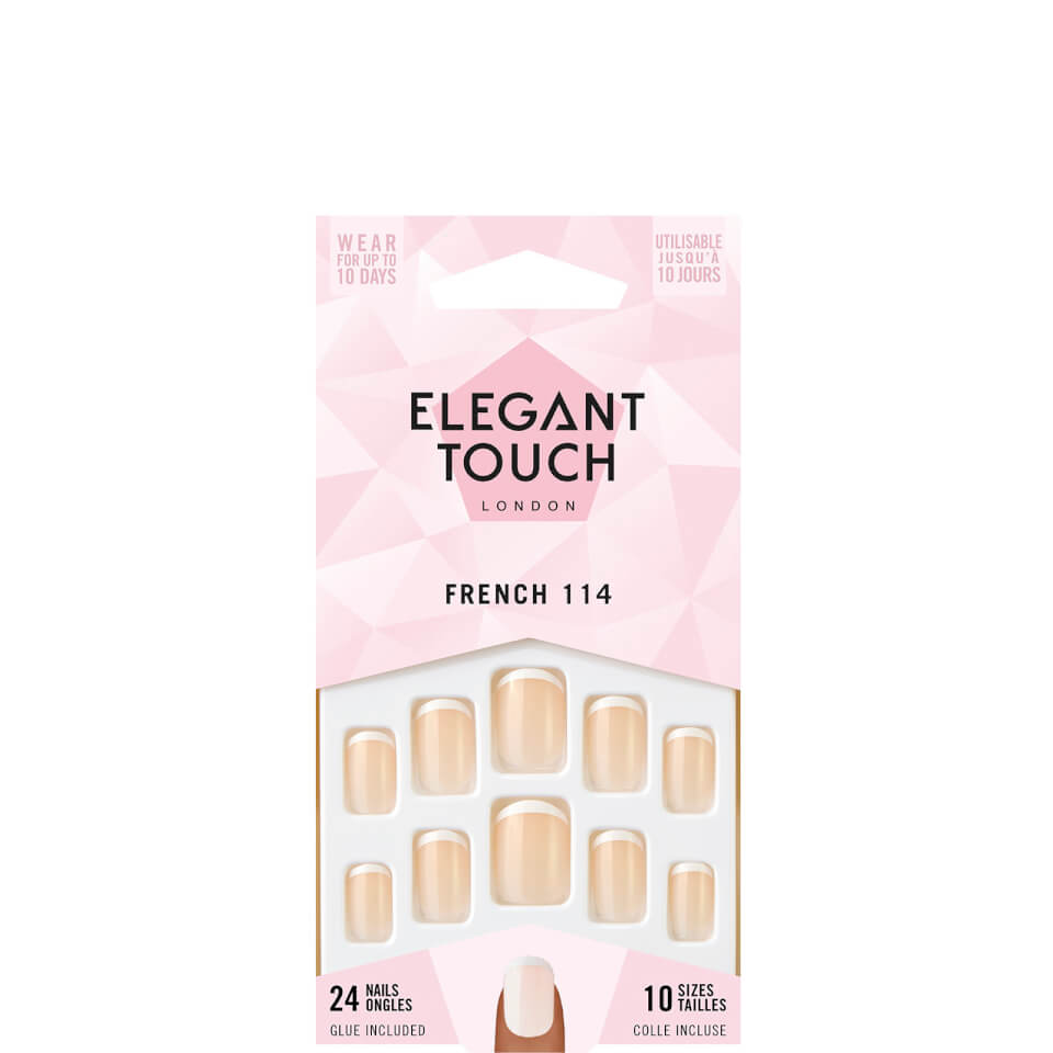 Elegant Touch False Nails - French 114