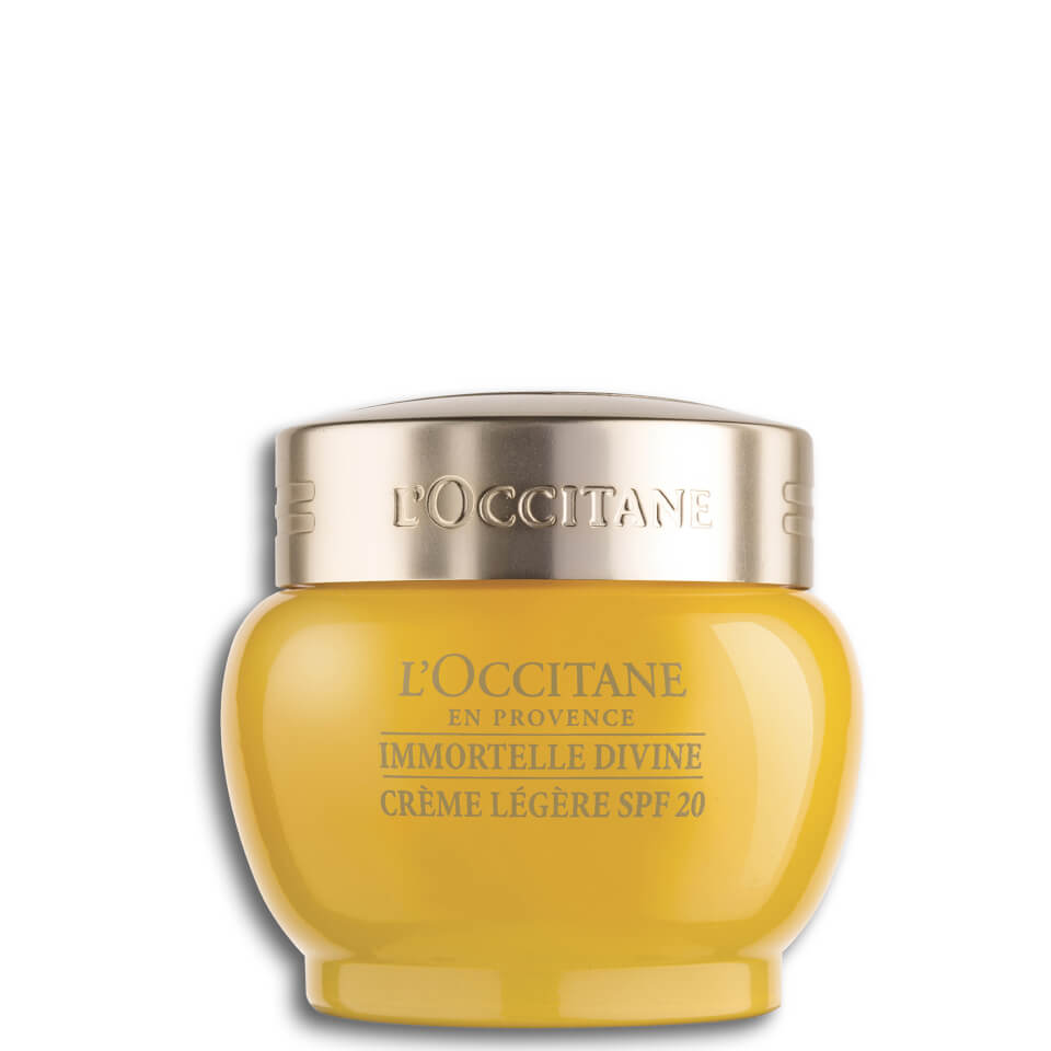 L'Occitane Immortelle Divine Cream Light texture SPF20 50ml
