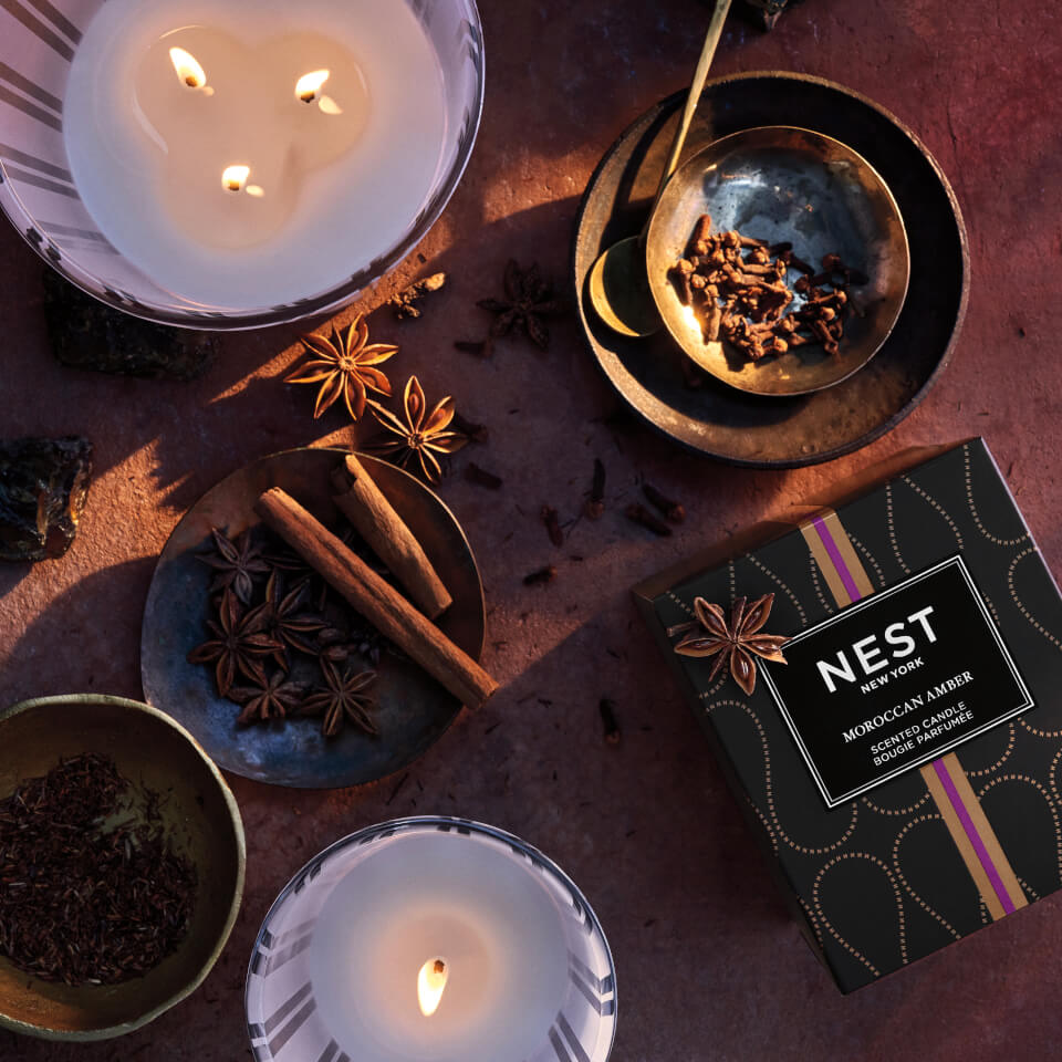 NEST New York 3-Wick Candle Moroccan Amber