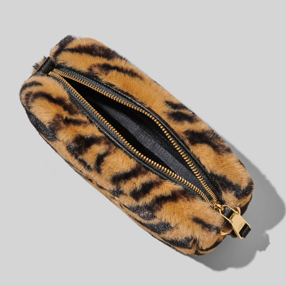 Marc Jacobs Women's Snapshot Tiger Stripe Faux Fur - Natural/Black