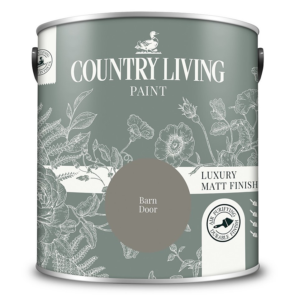 Country Living Matt Emulsion Multi-Surface Paint Barn Door 2.5L