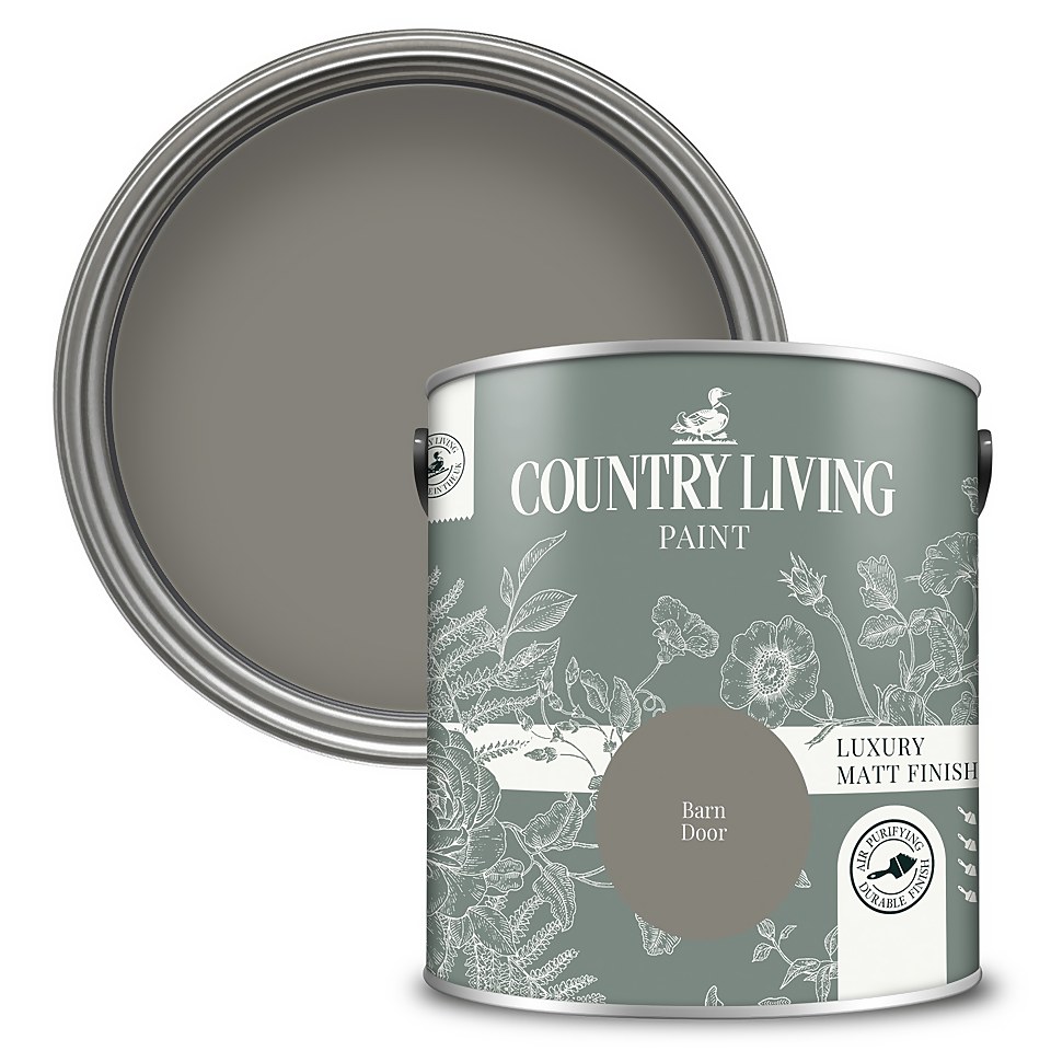 Country Living Matt Emulsion Multi-Surface Paint Barn Door 2.5L