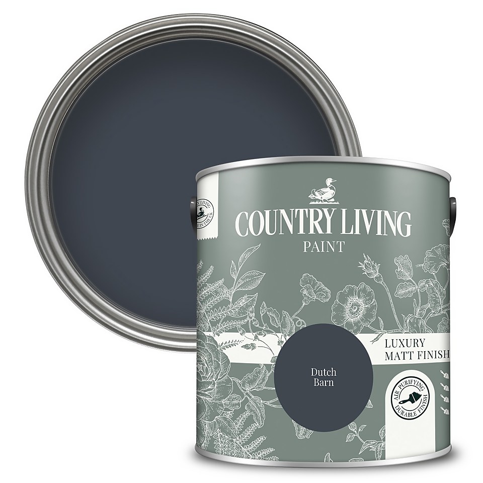 Country Living Matt Emulsion Multi-Surface Paint Dutch Barn -  2.5L