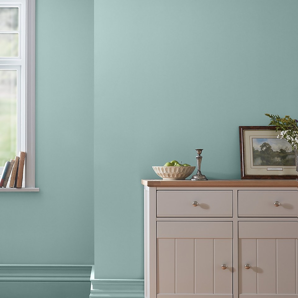 Country Living Matt Emulsion Multi-Surface Paint Old Cotswold Blue - 2.5L