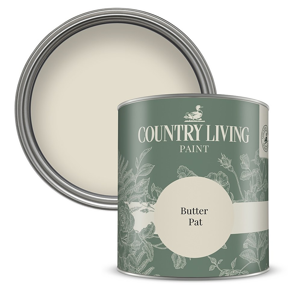 Country Living Matt Emulsion Multi-Surface Paint Butter Pat - Tester 125ml