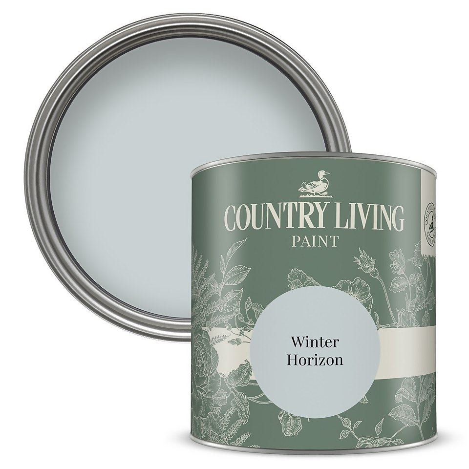 Country Living Matt Emulsion Multi-Surface Paint Winter Horizon - Tester 125ml