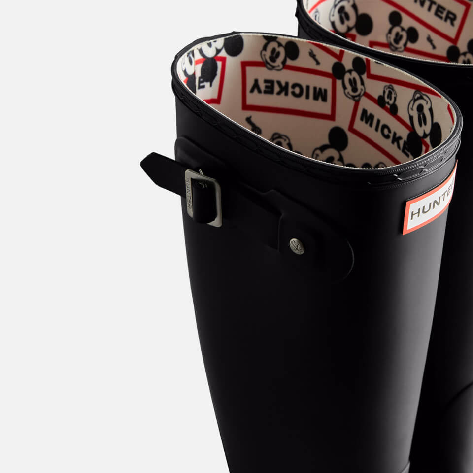 Hunter X Disney Women's Disney Print Original Tall Wellies - Black