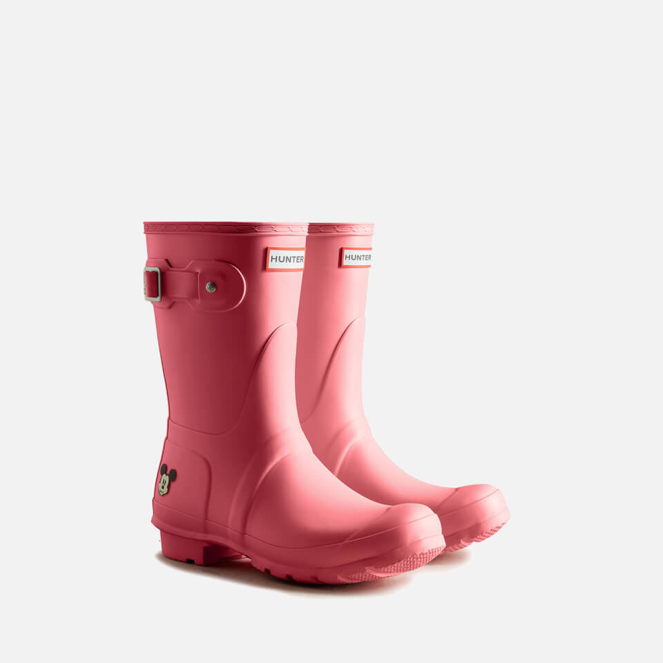 Hunter X Disney Women s Disney Print Original Short Wellies Pink