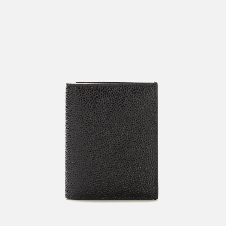 Thom Browne Men's Double Card Holder - Black