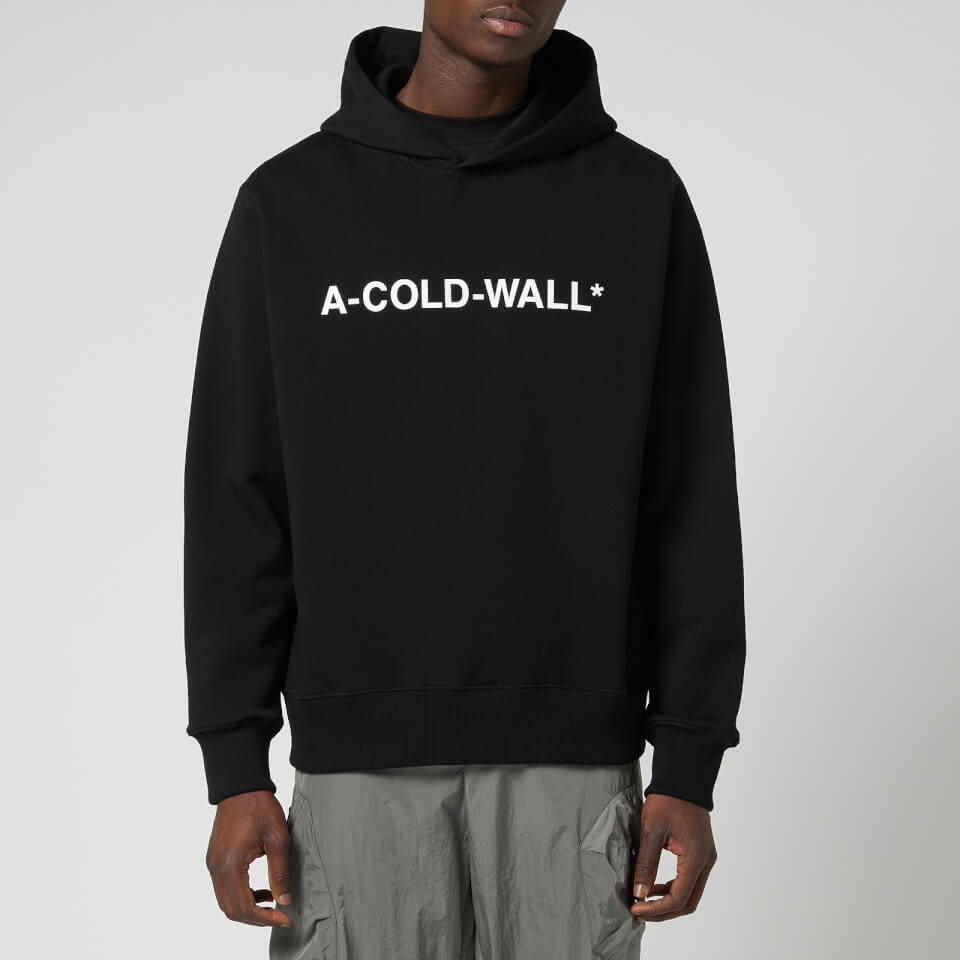 A COLD WALL Men s Essential Logo Hoodie Black Coggles